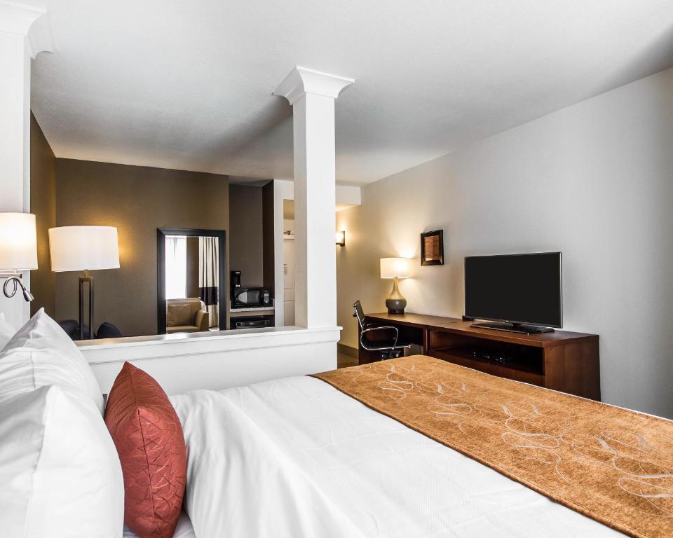 Comfort Suites Woodland - Sacramento Airport - Suite Mit Kingsize-Bett