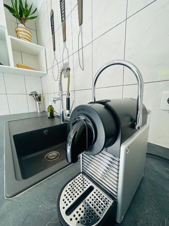 Kuchyň nebo kuchyňský kout v ubytování Maison Time Break Jacuzzi - 4 étoiles