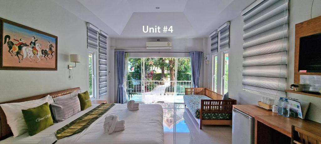 Posezení v ubytování Chang Noi Hua Hin Pranburi fully accessible barrierefrei resort