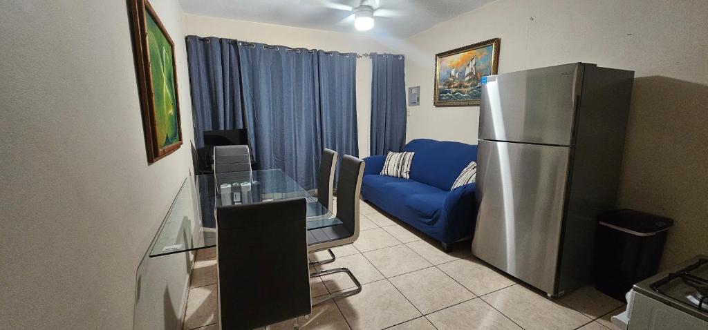 Kuchyň nebo kuchyňský kout v ubytování Discovery Beach Apartments