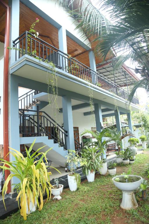 Zahrada ubytování Rose Fort Homestay