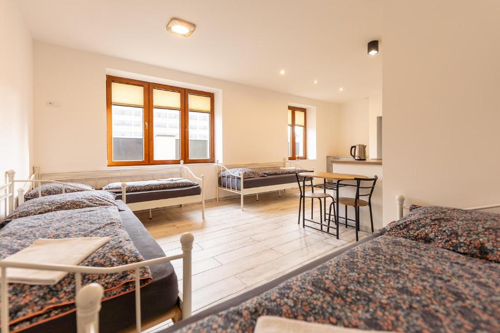 Postel nebo postele na pokoji v ubytování Apartmány Holiday