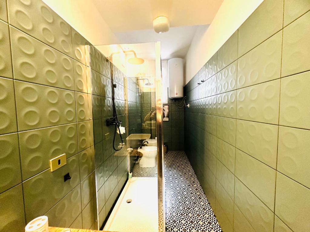 A bathroom at Casa Biondi