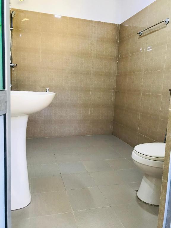 Koupelna v ubytování Rivonway Hotel Polonnaruwa