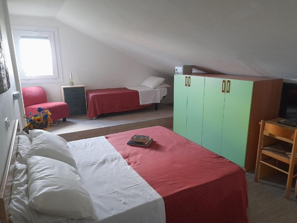Postel nebo postele na pokoji v ubytování Hotel Antony