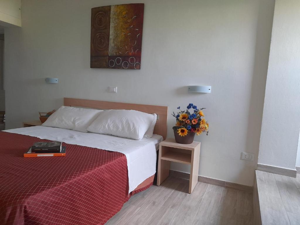 Postel nebo postele na pokoji v ubytování Hotel Antony