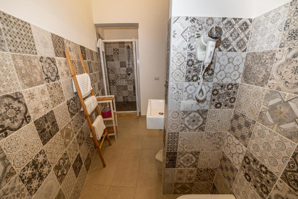 Koupelna v ubytování B&B - Le Tre Comari