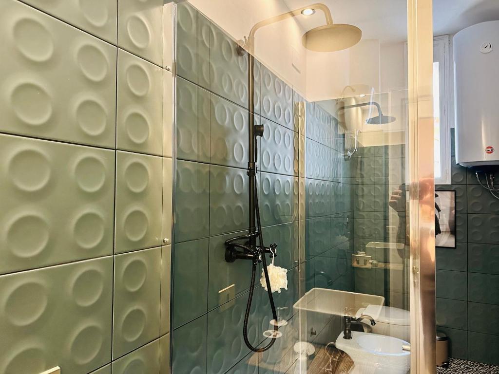 A bathroom at Casa Biondi