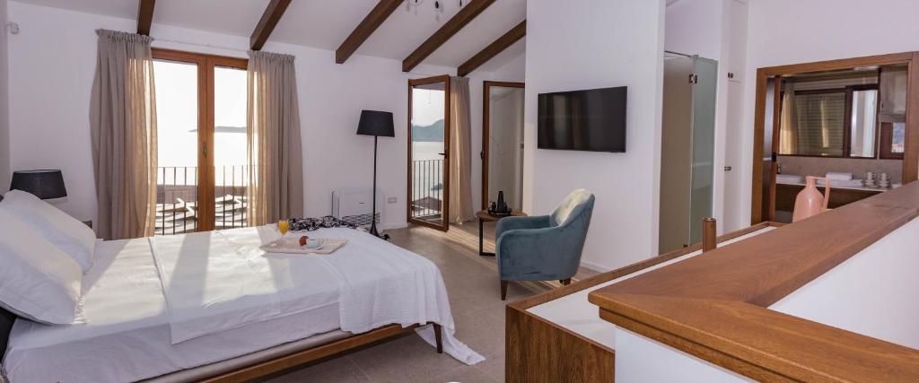 Ein Bett oder Betten in einem Zimmer der Unterkunft Belsize Villas