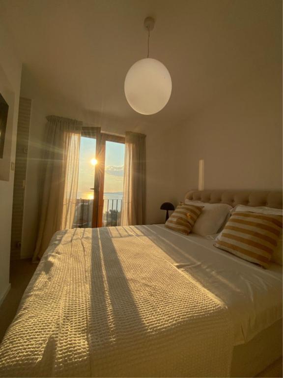 Ein Bett oder Betten in einem Zimmer der Unterkunft Belsize Villas