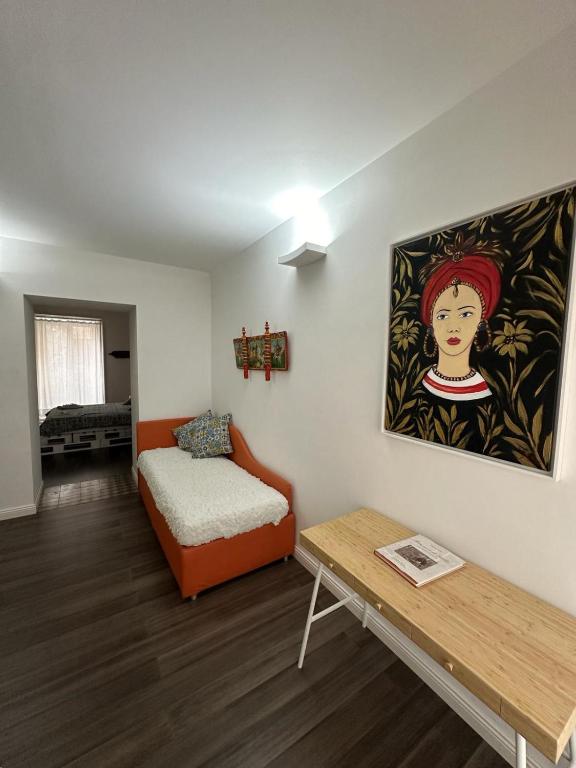 Posteľ alebo postele v izbe v ubytovaní Sikelia-sicilian rooms