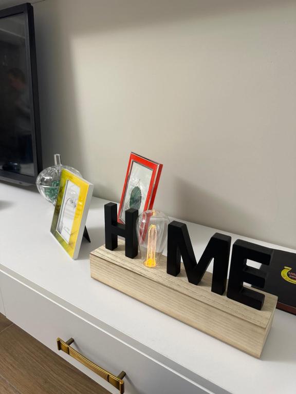 TV a/nebo společenská místnost v ubytování Horta's home
