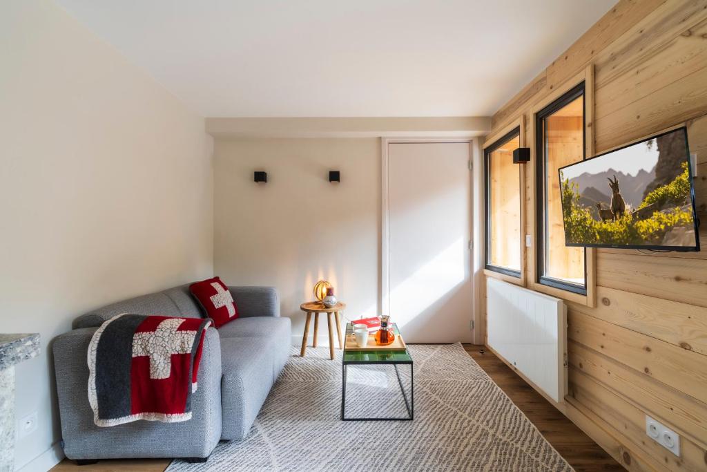 Chalet Nant Rouge - Apartamento Con Terraza