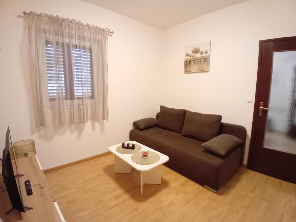 Posezení v ubytování Apartman Krčina