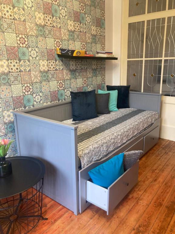Istumisnurk majutusasutuses Apartmán u Javorů
