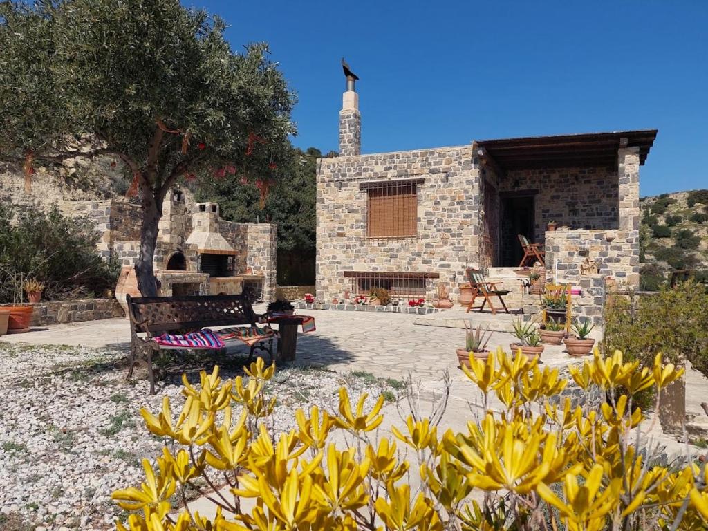 Zahrada ubytování Evenos Stone Villa
