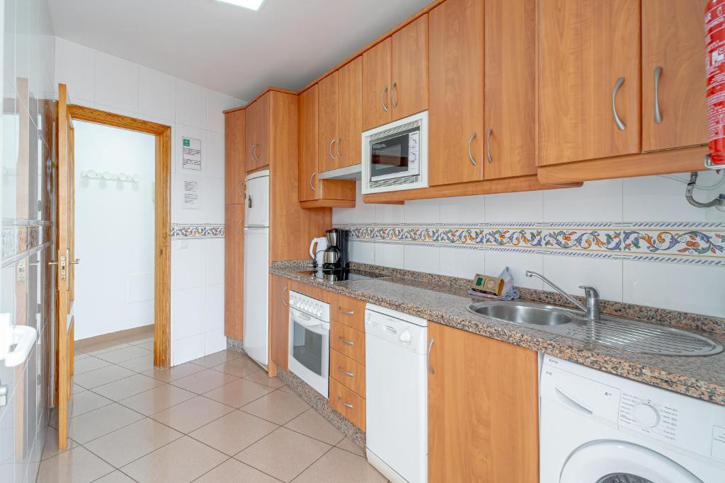 Kuchyň nebo kuchyňský kout v ubytování Rubarsal Burriana 2F Casasol