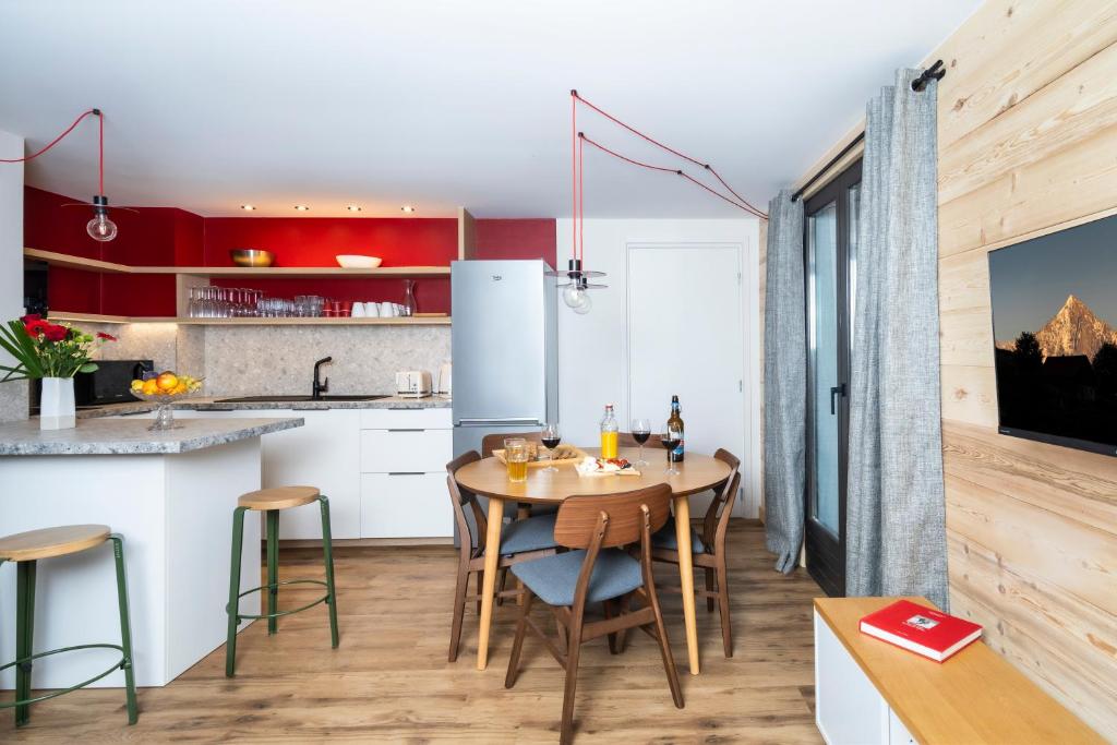 Chalet Nant Rouge - Apartamento Con Balcón