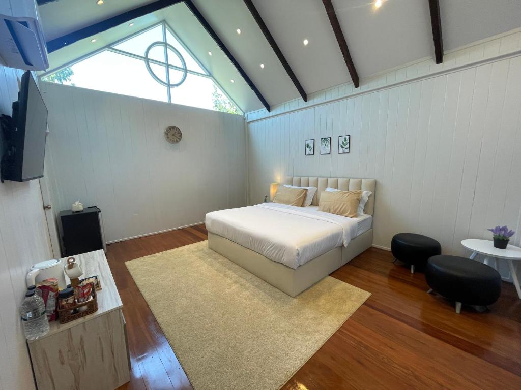 The Organic Farmstay Khoa Yai (ดิ ออร์แกนิค ฟาร์มสเตย์ เขาใหญ่) - Huis Met één Slaapkamer