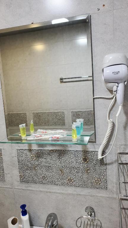 Koupelna v ubytování Hotel Antalia