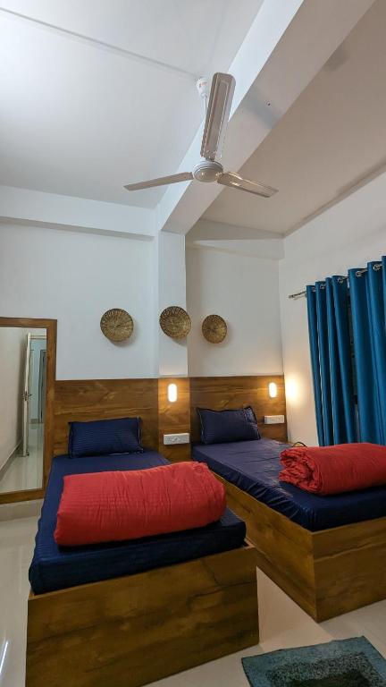 Postel nebo postele na pokoji v ubytování Mezenga 2 - Premium Backpackers Hostel