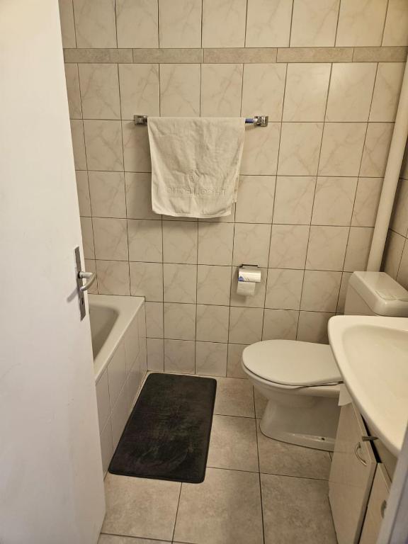 Koupelna v ubytování Joli Studio