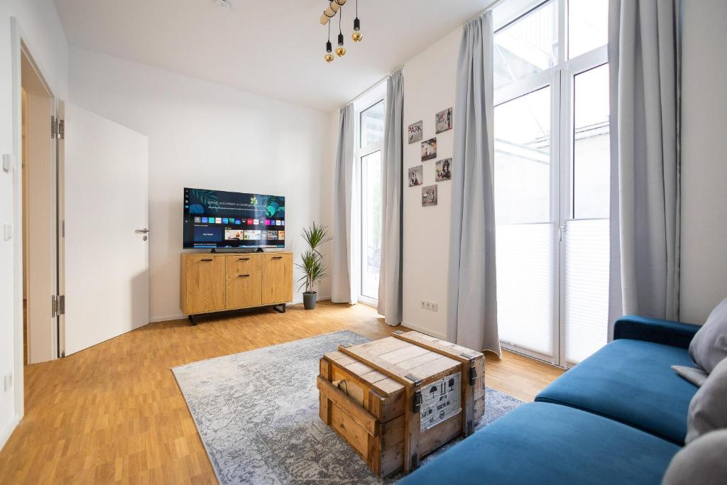 Ko-Living - Beatles und Banksy Suites & Studios am Eselsbrunnen - Altstadt - Küche - Appartement D'une Chambre