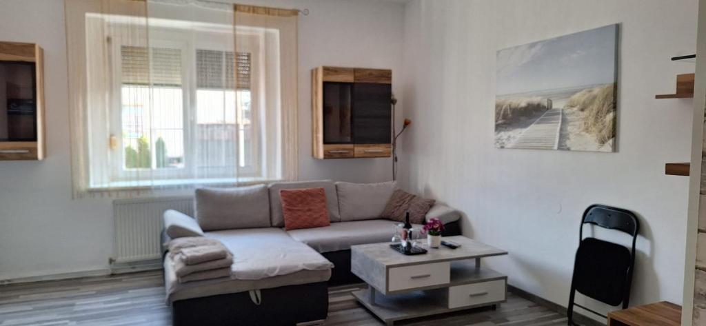 Posezení v ubytování Ferienapartment Neunkirchen