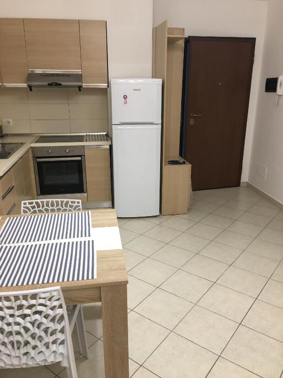 Kuchyň nebo kuchyňský kout v ubytování Apart-Hotel Alvi