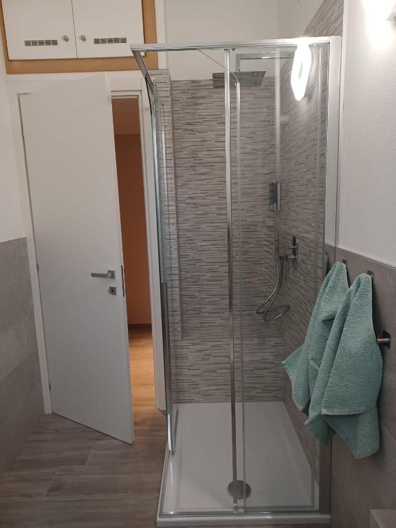 Koupelna v ubytování Casa Aria
