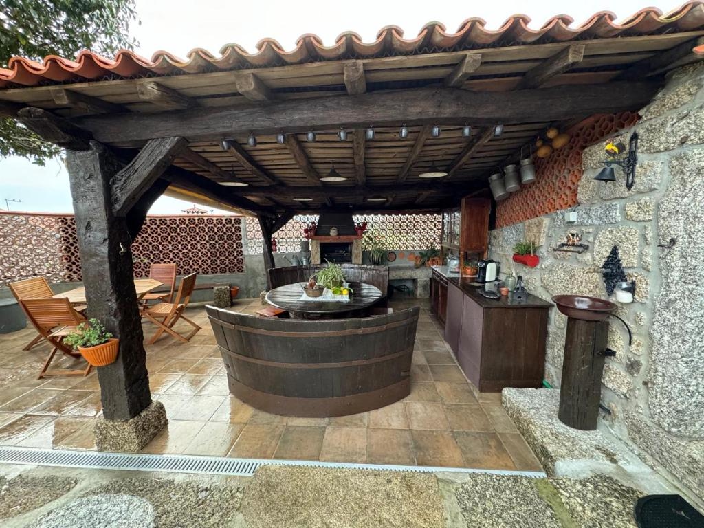 Patio nebo venkovní prostory v ubytování Casa de Sequiade