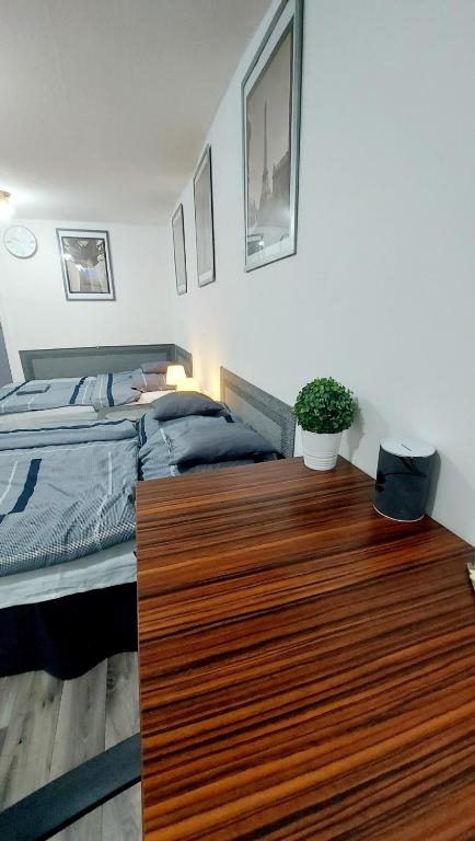 Posteľ alebo postele v izbe v ubytovaní Basilica Centrum Apartment Budapest