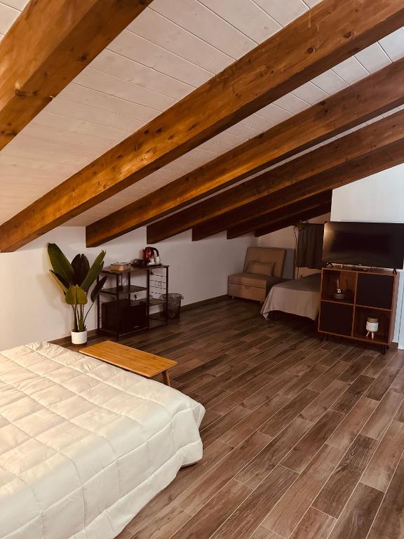 Postel nebo postele na pokoji v ubytování A casa di Alberta B&B Relais