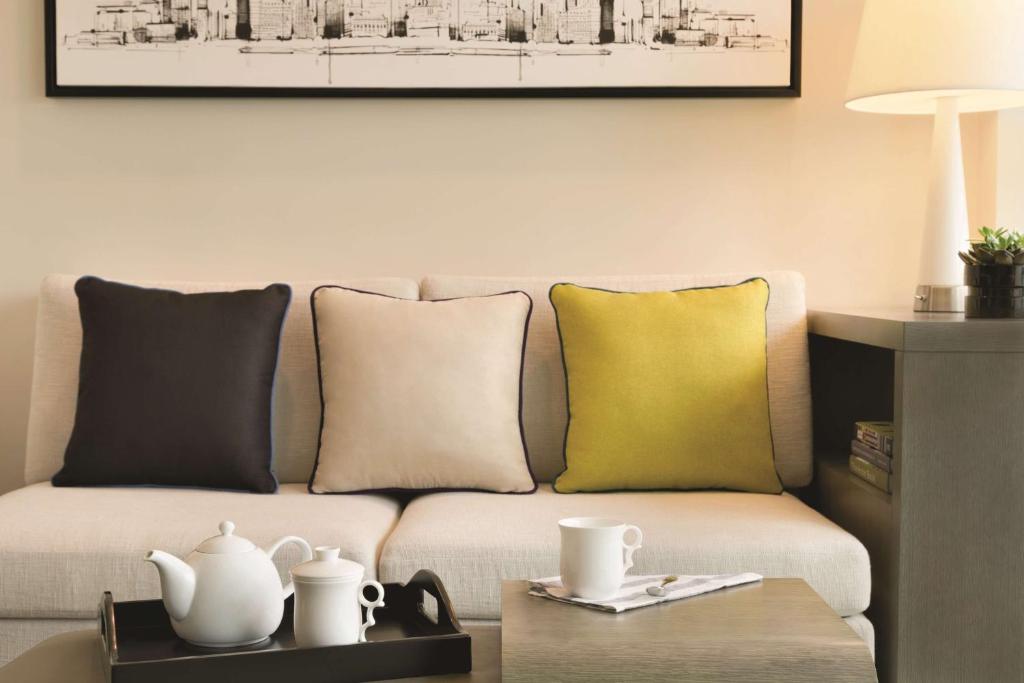 Posezení v ubytování Hyatt House Shenzhen Airport