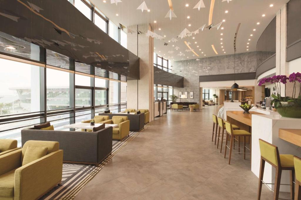 Posezení v ubytování Hyatt House Shenzhen Airport