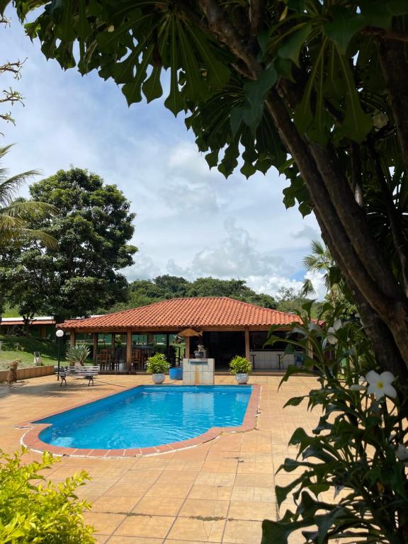 Hotel fazenda boa sorte tesisinde veya buraya yakın yüzme havuzu