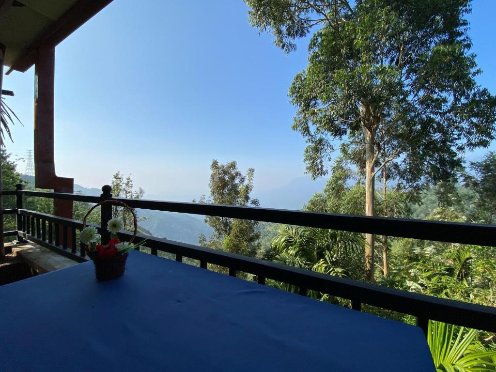 Ein Balkon oder eine Terrasse in der Unterkunft Diduli Hotel