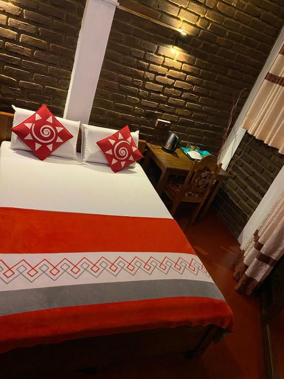 Postel nebo postele na pokoji v ubytování Diduli Hotel