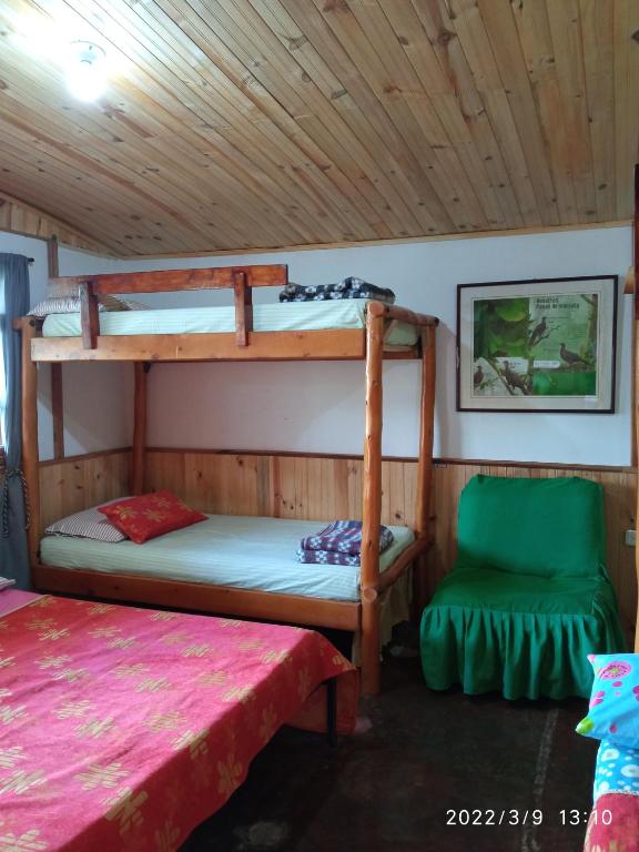 Postel nebo postele na pokoji v ubytování Ágora Manantial