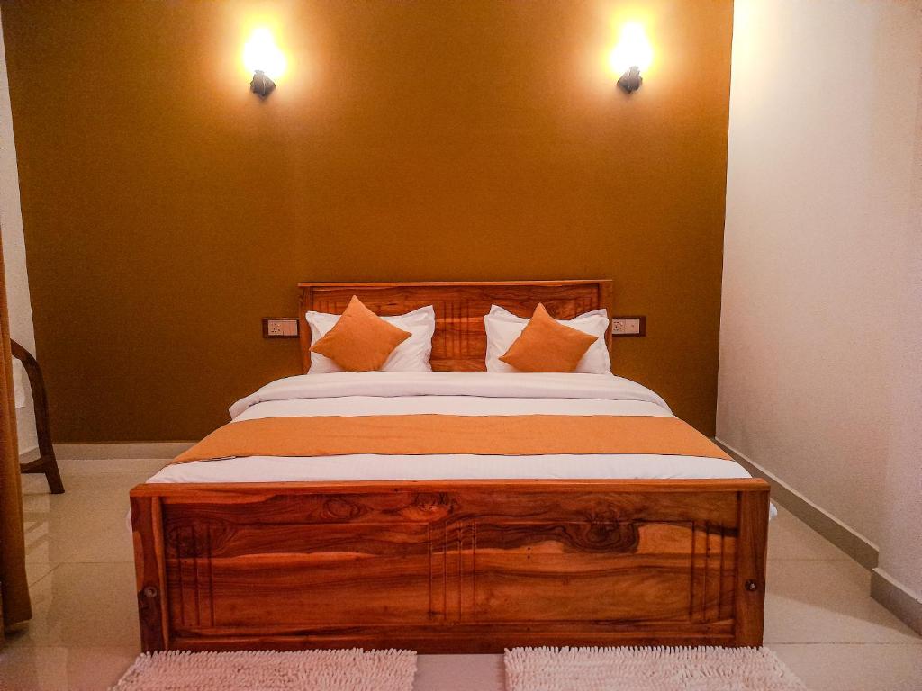 Postel nebo postele na pokoji v ubytování Ella, Nine Glow Resort