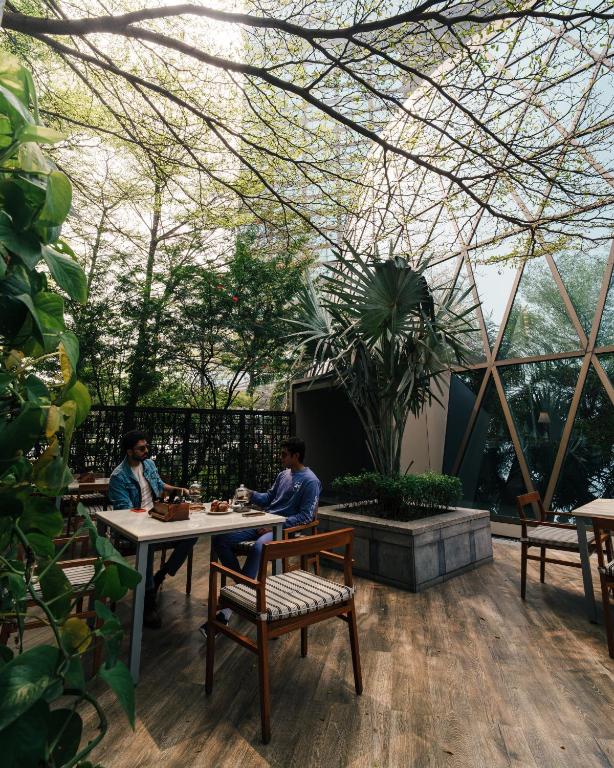 Zahrada ubytování JW Marriott Hotel Kolkata