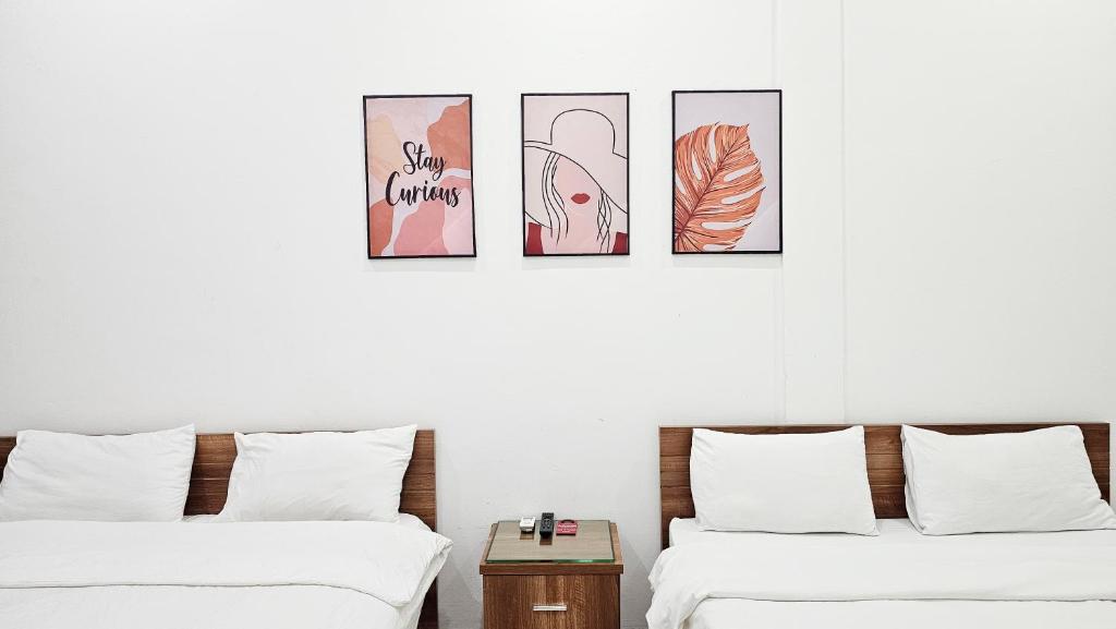 Postel nebo postele na pokoji v ubytování Especen Hotel