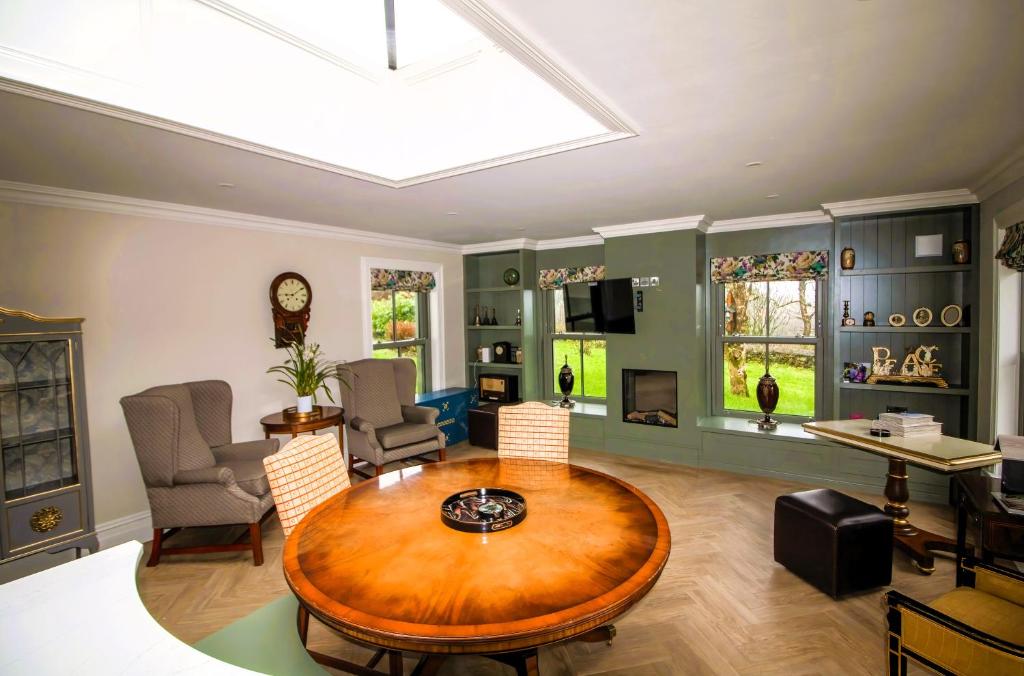 TV a/nebo společenská místnost v ubytování Glenastar Lodge