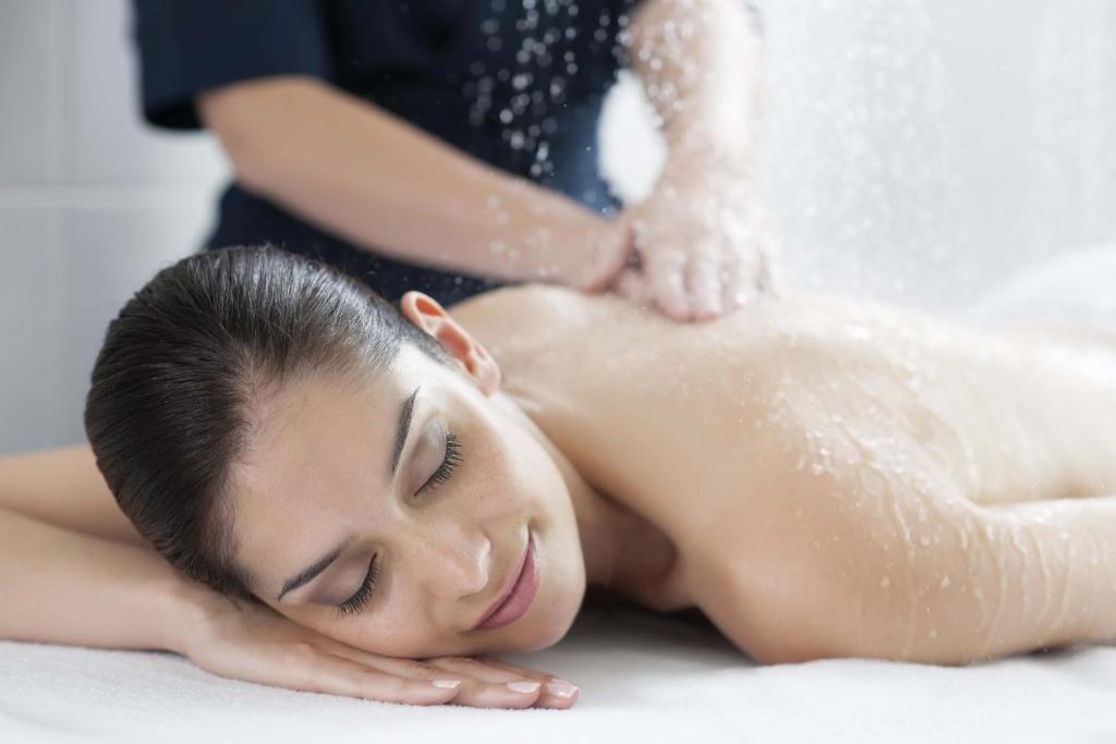 Lázně a/nebo wellness v ubytování Hôtel Valdys Thalasso & Spa - la Baie