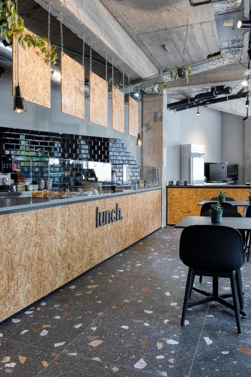 Restaurant o un lloc per menjar a Citybox Antwerp