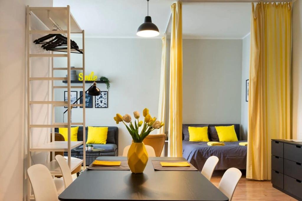 Posezení v ubytování Great Apartment close to Kudamm
