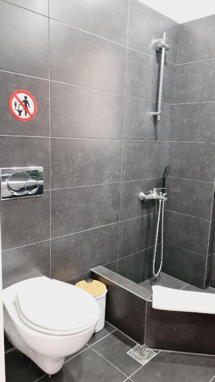 Koupelna v ubytování Villa Serafeim
