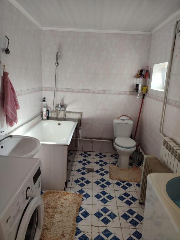 Koupelna v ubytování Guesthouse Arnas