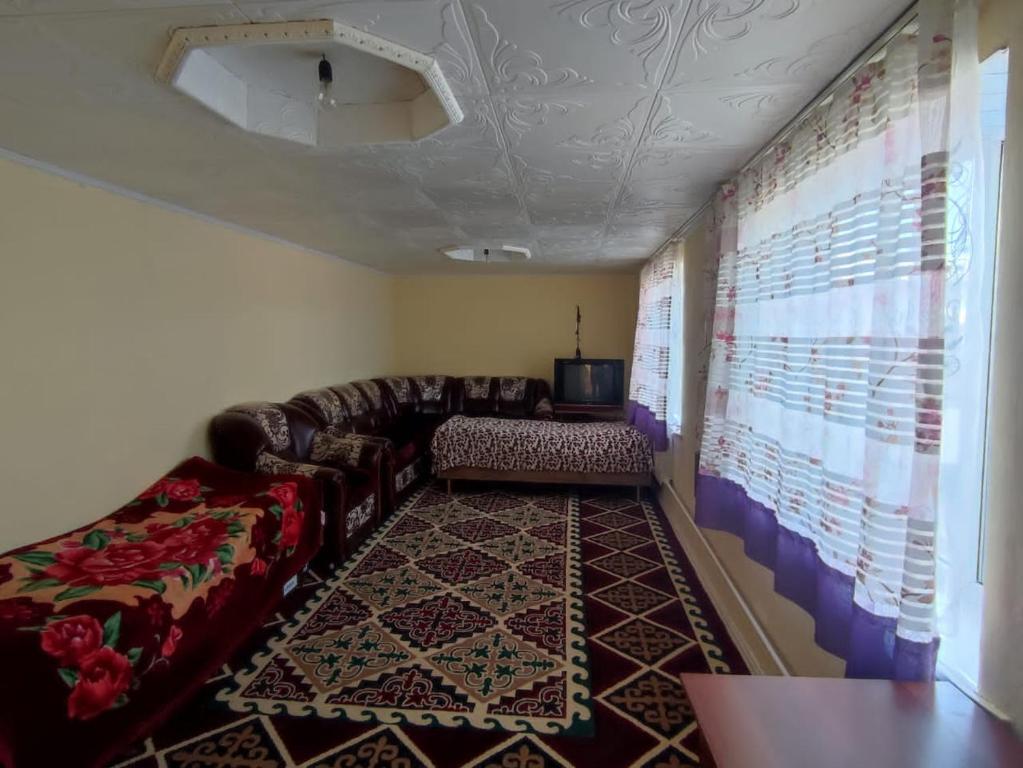 Posezení v ubytování Guesthouse Arnas