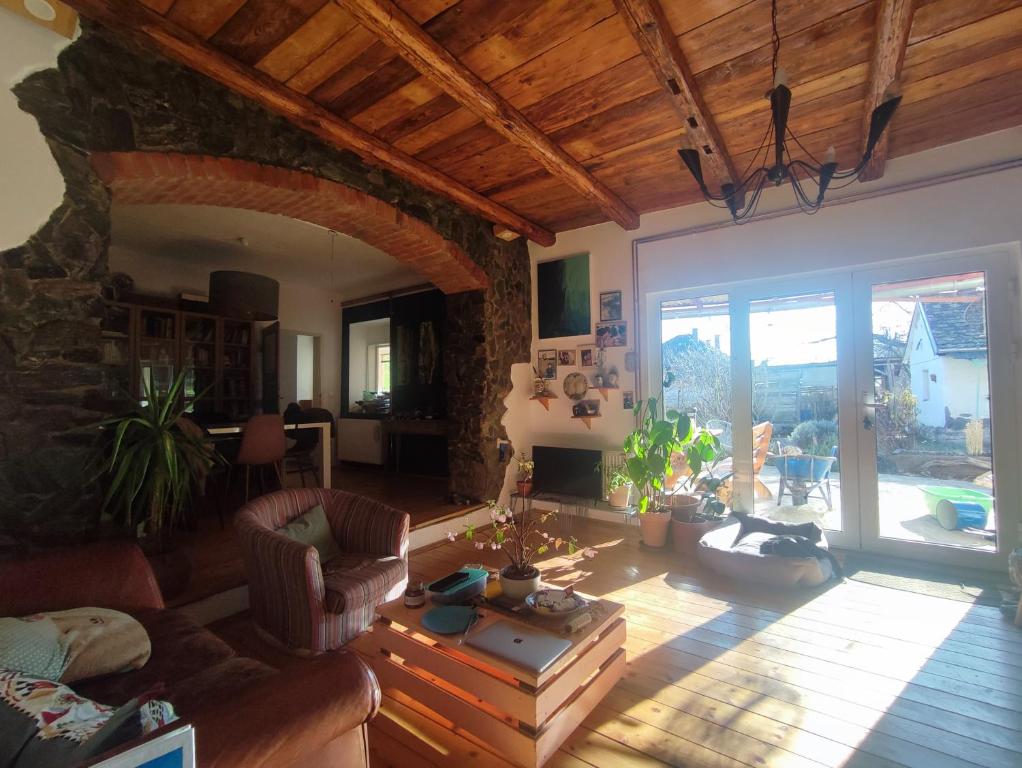 Posezení v ubytování Balkan Retreat